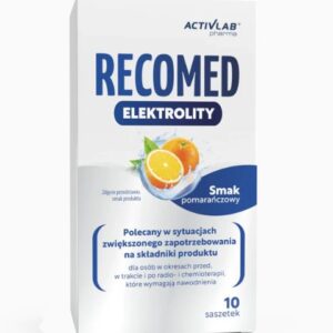 RecoMed elektrolity 10x14g smak pomarańcza